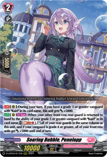 Grade 1 rideline card